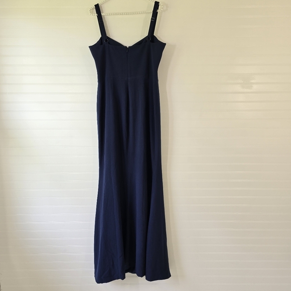 NWT Dress The Population Estella Navy Blue Gown XL - Picture 5 of 12